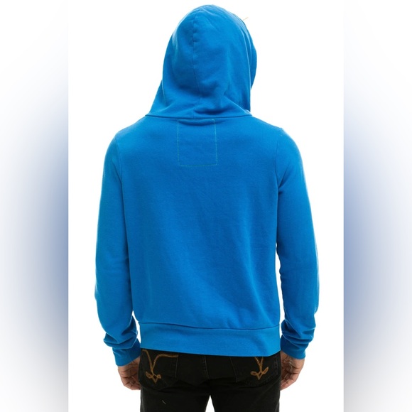 Aviator Nation 5 Stripe Zip-Up Hoodie UNISEX - Picture 12 of 12